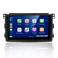 Smart Fortwo 05-10 - 9" rádió Apple CarPlay és Android Auto funkcióval