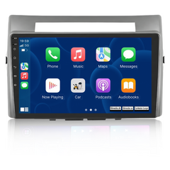 Toyota Verso 04-09 – 9" rádió Apple CarPlay és Android Auto funkcióval