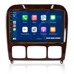 <h2>Mercedes S-Klasse 1998-2005 rádió Apple CarPlay és Android Auto támogatással</h2> 