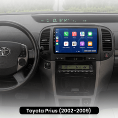 Toyota Toyota Prius 2002-2009 - 9" autórádió Apple CarPlay és Android Auto támogatással 