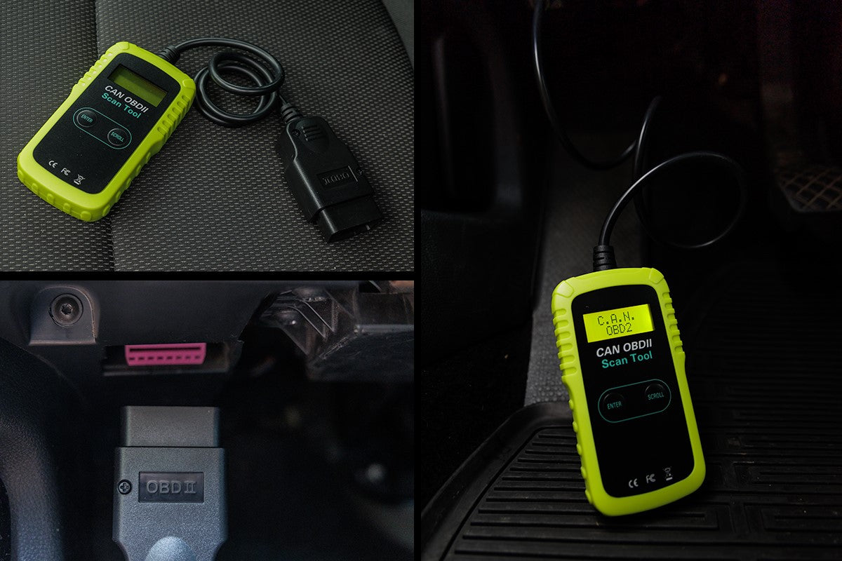 OBD II és EOBD diagnosztikai műszer 16 tűs csatlakozóval