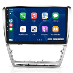 Skoda Octavia 08-13 - 10,1" rádió Apple CarPlay és Android Auto funkcióval