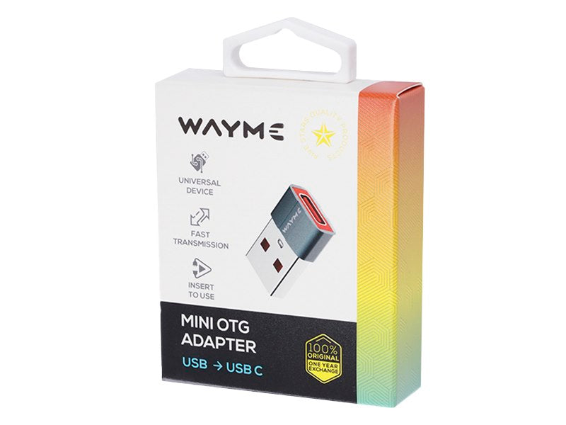 WAYME OTG adapter USB-vel és USB-C-vel