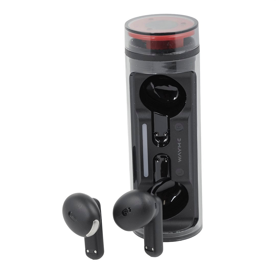 WAYME earbuds és töltőtok forgatható fedéllel