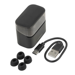 In-ear fülhallgató töltőtokkal és USB-C töltéssel