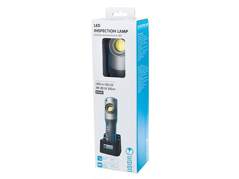 Műhelylámpa 10W COB LED-del, mágnessel és forgatható kampóval