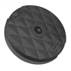 12" csomagtartó mélynyomó pótkerékhelyre – 800 W-os lapos autós mélynyomó 