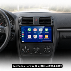 Mercedes-Benz A, B, V, Sprinter stb. 2004-2016 - 7" autorádió Apple CarPlay és Android Auto támogatással 