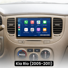 Kia Rio 05-11 – 9" rádió Apple CarPlay és Android Auto funkcióval