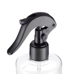 Átlátszó, 500 ml-es permetezőflakon ergonomikus fogással
