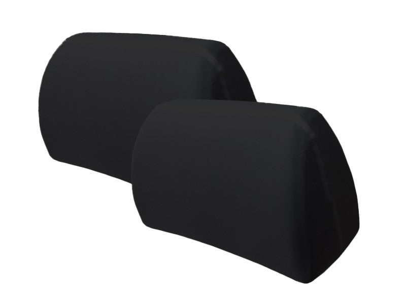 CARMOTION fekete fejtámlahuzat, 2 db