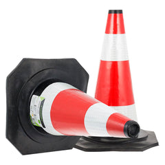 45 cm-es figyelmeztető bója rugalmas gumiból