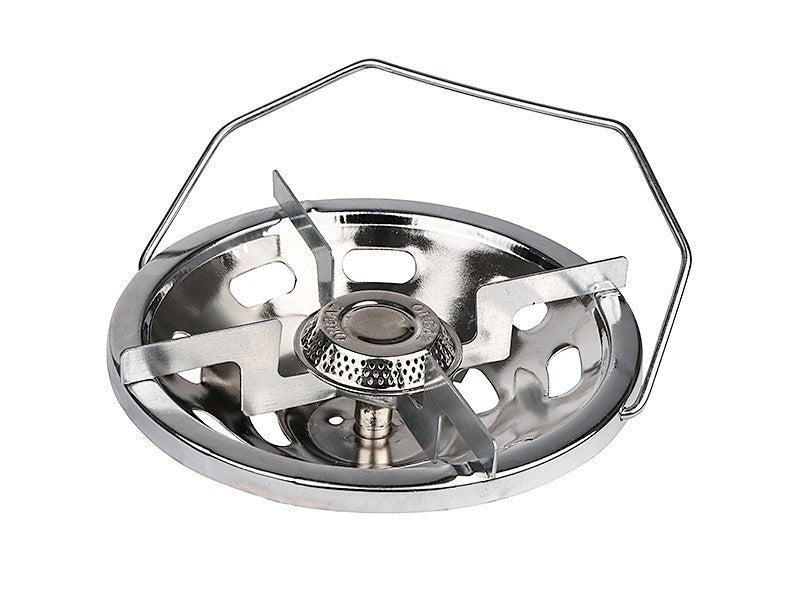 1 égős kempingfőző hordfogantyúval és 180 mm-es peremmel