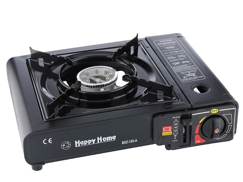 2,3 kW-os kemping gázfőző patronhoz vagy palackhoz