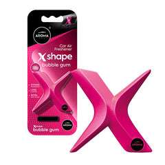 Aroma Car X Shape Bubble Gum bilduft til ventilationsrist