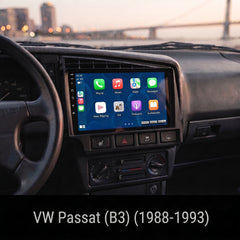 VW Passat (B3) 1988-1993 – 9" autórádió Apple CarPlay és Android Auto támogatással 