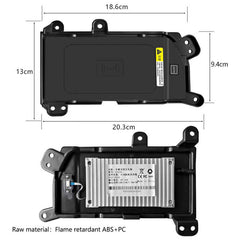 Toyota Land Cruiser LC300 2022-2023 vezeték nélküli mobiltöltő 15 W gyorstöltéssel 