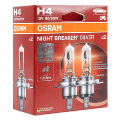 Osram H4 Night Breaker Silver 12V halogén izzók, 2 db