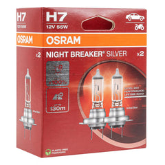 Osram H7 NIGHT BREAKER SILVER halogén izzó, 2 db.