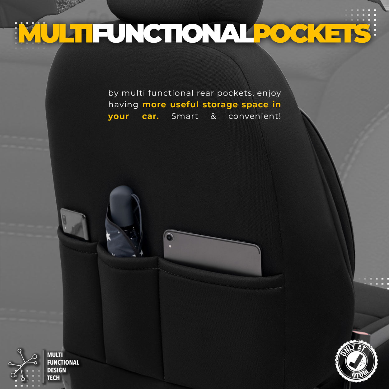 OTOM Individual Design 202 autóülés-huzat autóba