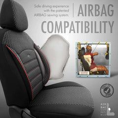 OTOM SPORT PLUS 102 sædebetræk med AIRBAG-søm