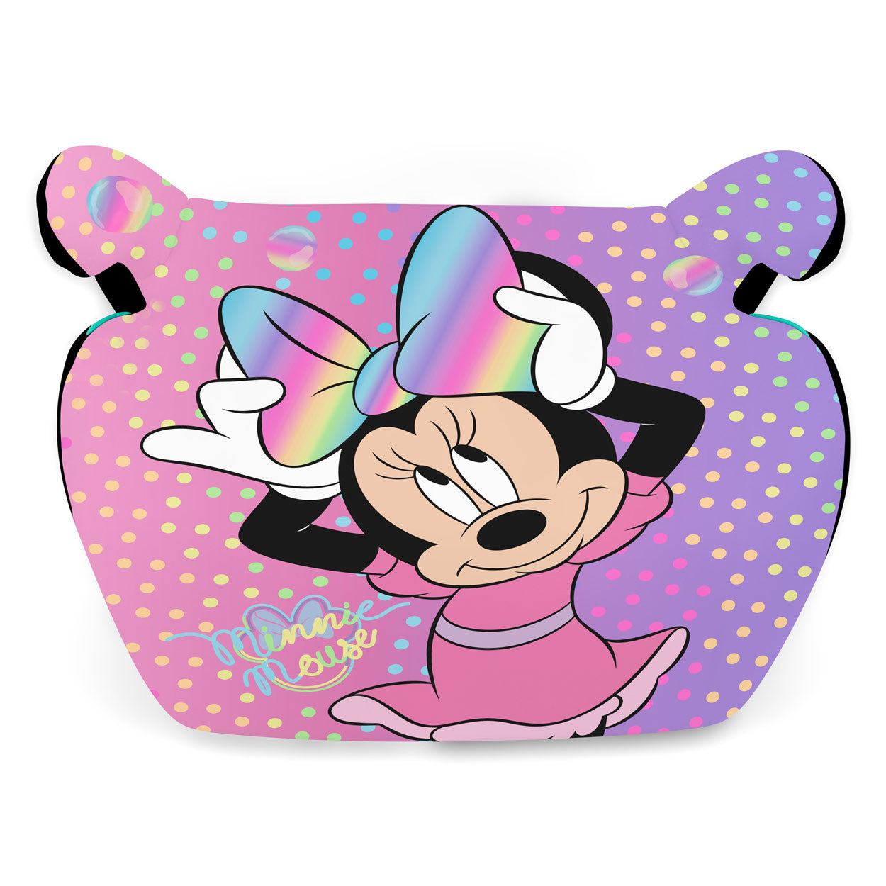 Disney Minnie mintás autósülés 125–150 cm magas gyermekeknek