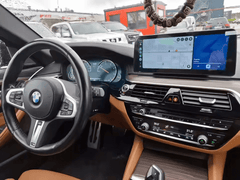BMW 5 series 17-23 - 12,3" rádió Apple CarPlay és Android Auto funkcióval