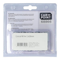 Carpoint zárható kerékcsavarok M14x1,5x26mm G kúpos 