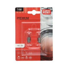 Carpoint Prémium autóizzó 12V T4W – 2 db 