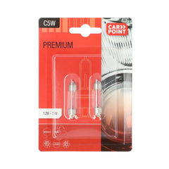 Carpoint Premium izzók autóhoz 12V C5W 2 db 