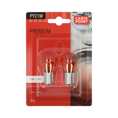 Carpoint Premium autóizzó 12V PY21W 2 db 