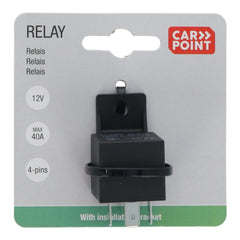 Carpoint 12V relé, 4 pólusú, 30A Z165 