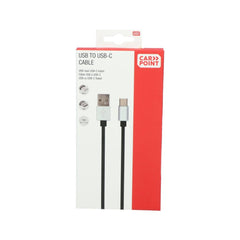 Carpoint USB-A–USB-C kábel, 1 méter 