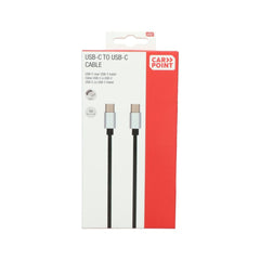Carpoint USB-C–USB-C kábel, 1 méter 