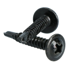 Carpoint önfúró csavarok, fekete, Ø 4 mm, 25 mm, 100 db 