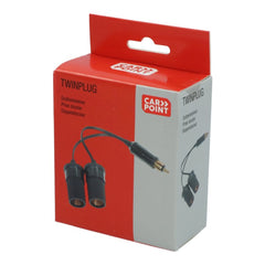 Carpoint 2-utas aljzat ISO 4165 2x12/24V 