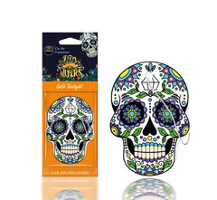 Többszínű autóillatosító Dia de los Muertos Gold Tatoo