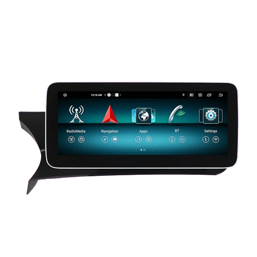 Mercedes-Benz W204 - 10,25" rádió Apple CarPlay és Android Auto funkcióval