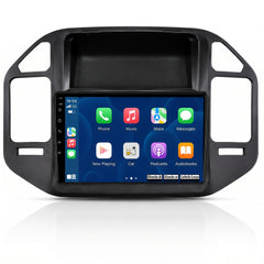 Mitsubishi Pajero 2004-2011 - 9" autórádió Apple CarPlay és Android Auto támogatással 