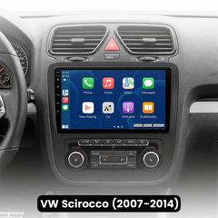 VW Scirocco 08-13 - 9" rádió Apple CarPlay és Android Auto funkcióval