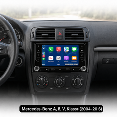 Mercedes-Benz A, B, V, Sprinter stb. 2004-2016 - 7" autorádió Apple CarPlay és Android Auto támogatással 