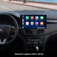 Renault Laguna 2011-2015 – 10,1"-os rádió Apple CarPlay és Android Auto támogatással 