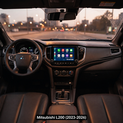 Mitsubishi L200 2023-2026 - 10,1" autórádió Apple CarPlay és Android Auto támogatással 