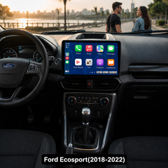 Ford EcoSport 2018-2022 - 9" rádió Apple CarPlay és Android Auto támogatással 