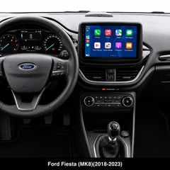 Ford Fiesta 2018-2023 - 9" rádió Apple CarPlay és Android Auto támogatással 