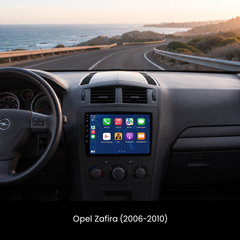 Opel Zafira 2006-2010 - 9" rádió Apple CarPlay és Android Auto támogatással 