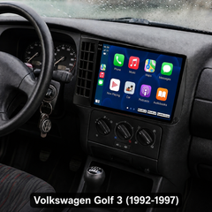 Volkswagen Golf 3 1992-1997 - 9" autórádió Apple CarPlay és Android Auto támogatással 