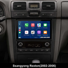 SsangYong Rexton 2002-2006 - 9" rádió Apple CarPlay és Android Auto támogatással 