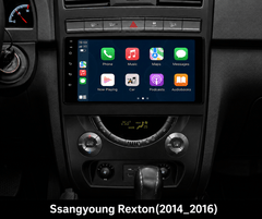 SsangYong Rexton 2014-2016 – 9" rádió Apple CarPlay és Android Auto támogatással 