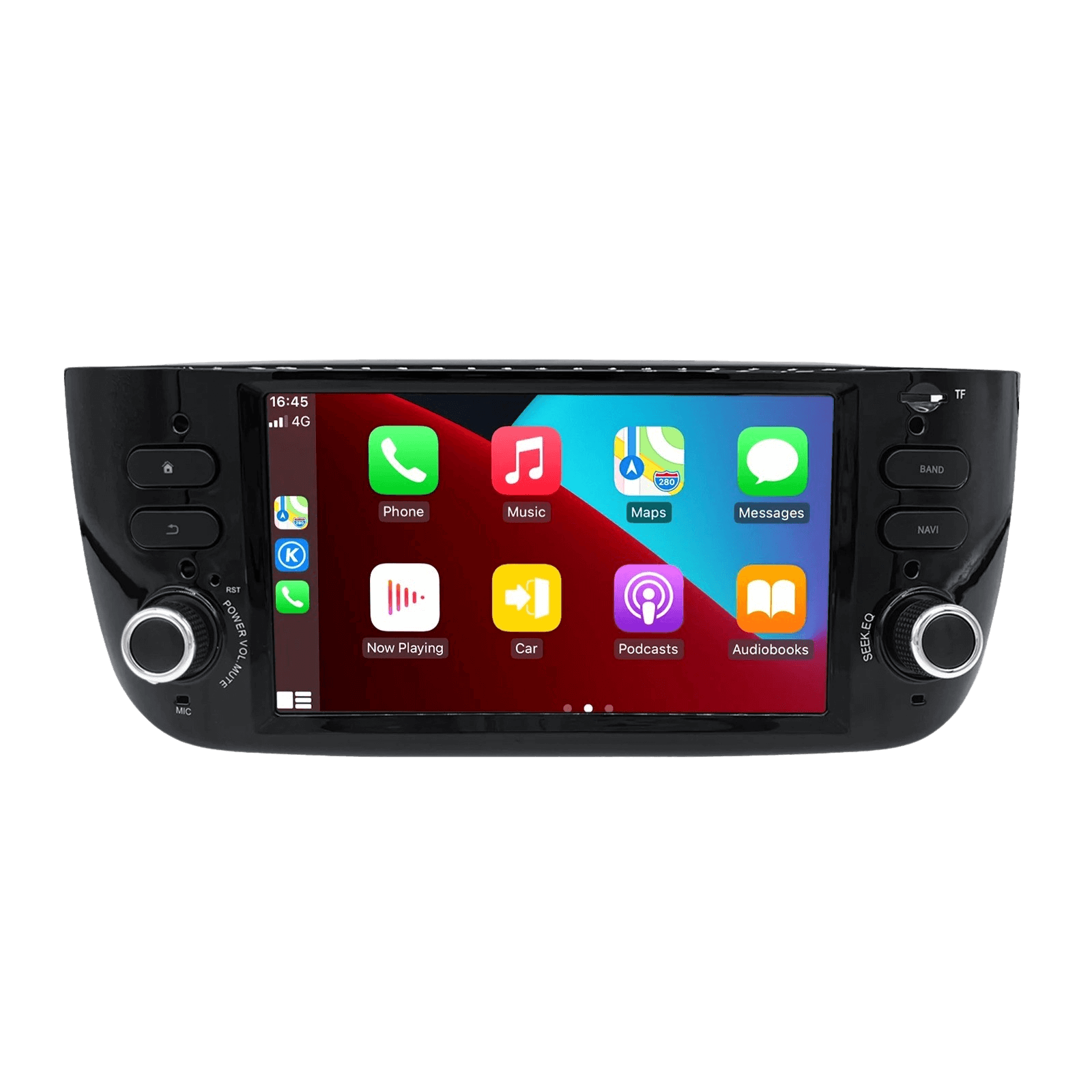 Fiat Grande Punto 12-15 – 7"-os rádió Apple CarPlay és Android Auto támogatással – Bilmedie.dk